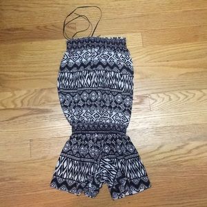 Black and White romper